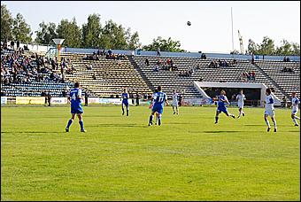 1 июля 2009 г., Барнаул   Матч 1/32 финала Кубка России по футболу 2009/10 «Динамо» – «Сибирь» – 0:2. Фото Андрея Денисюка