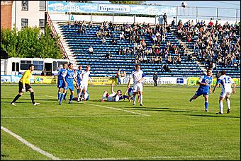 1 июля 2009 г., Барнаул   Матч 1/32 финала Кубка России по футболу 2009/10 «Динамо» – «Сибирь» – 0:2. Фото Андрея Денисюка