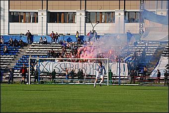 1 июля 2009 г., Барнаул   Матч 1/32 финала Кубка России по футболу 2009/10 «Динамо» – «Сибирь» – 0:2. Фото Андрея Денисюка