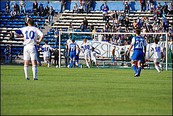 1 июля 2009 г., Барнаул   Матч 1/32 финала Кубка России по футболу 2009/10 «Динамо» – «Сибирь» – 0:2. Фото Андрея Денисюка