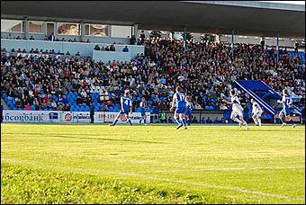 1 июля 2009 г., Барнаул   Матч 1/32 финала Кубка России по футболу 2009/10 «Динамо» – «Сибирь» – 0:2. Фото Андрея Денисюка