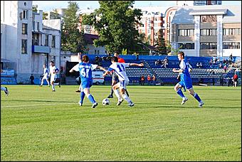 1 июля 2009 г., Барнаул   Матч 1/32 финала Кубка России по футболу 2009/10 «Динамо» – «Сибирь» – 0:2. Фото Андрея Денисюка