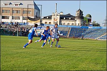 1 июля 2009 г., Барнаул   Матч 1/32 финала Кубка России по футболу 2009/10 «Динамо» – «Сибирь» – 0:2. Фото Андрея Денисюка