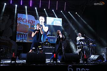 1 октября 2017 г., Барнаул. Екатерина Смолихина   Труба зовет: "Дискотека Авария" не по-детски зажгла в Барнауле