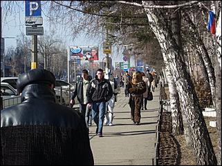 27 марта 2008 г., Барнаул   Необычная промоакция первого в Барнауле Компьютер-центра DNS