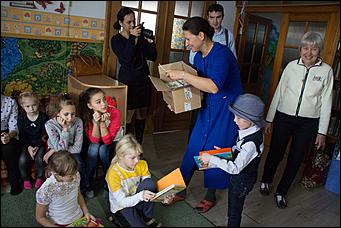 2 ноябрь 2016 г., Барнаул ©  Екатерина Шевырева   "Марафон добра". Жители Барнаула помогли воспитанникам детского центра  