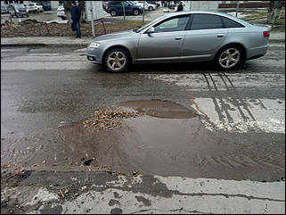 12 апреля 2018 г., Барнаул. Екатерина Смолихина   Весна идет – весне дорогу: улицы Барнаула после зимы