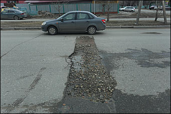 12 апреля 2018 г., Барнаул. Екатерина Смолихина   Весна идет – весне дорогу: улицы Барнаула после зимы