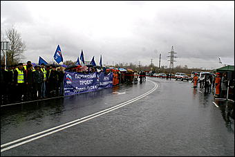 16 октября 2009 г., Барнаул   Открытие объездной дороги по ул. Власихинской в Барнауле