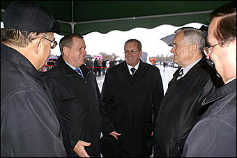 16 октября 2009 г., Барнаул   Открытие объездной дороги по ул. Власихинской в Барнауле