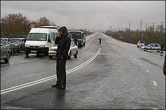 16 октября 2009 г., Барнаул   Открытие объездной дороги по ул. Власихинской в Барнауле