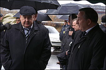 16 октября 2009 г., Барнаул   Открытие объездной дороги по ул. Власихинской в Барнауле