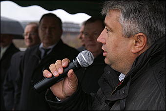 16 октября 2009 г., Барнаул   Открытие объездной дороги по ул. Власихинской в Барнауле