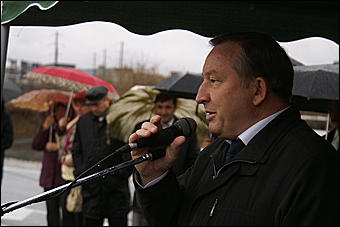 16 октября 2009 г., Барнаул   Открытие объездной дороги по ул. Власихинской в Барнауле