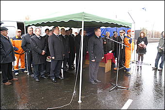 16 октября 2009 г., Барнаул   Открытие объездной дороги по ул. Власихинской в Барнауле