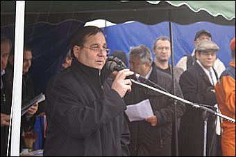 16 октября 2009 г., Барнаул   Открытие объездной дороги по ул. Власихинской в Барнауле