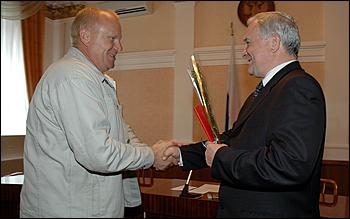 1 сентября 2006 г., Барнаул   Открытие Доски Почета «Слава и гордость Барнаула»