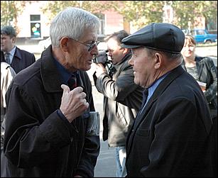 30 сентября 2006 г., Барнаул   Открытие мемориальной доски первой на Алтае студии телевидения 