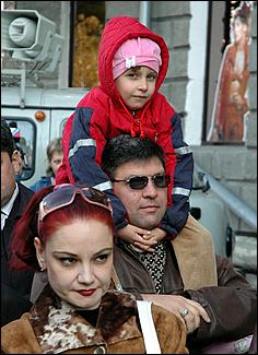 30 сентября 2006 г., Барнаул   Открытие мемориальной доски первой на Алтае студии телевидения 