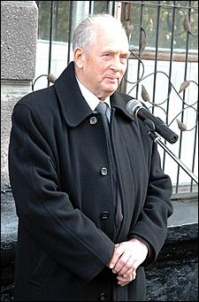 30 сентября 2006 г., Барнаул   Открытие мемориальной доски первой на Алтае студии телевидения 