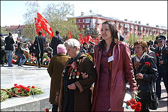 9 мая 2010 г., Барнаул   Празднование 65-летия Великой Победы в Барнауле