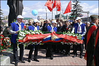 9 мая 2010 г., Барнаул   Празднование 65-летия Великой Победы в Барнауле
