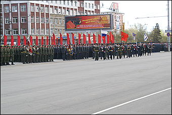 9 мая 2010 г., Барнаул   Празднование 65-летия Великой Победы в Барнауле