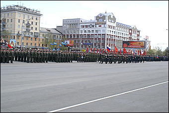 9 мая 2010 г., Барнаул   Празднование 65-летия Великой Победы в Барнауле