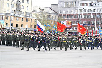 9 мая 2010 г., Барнаул   Празднование 65-летия Великой Победы в Барнауле