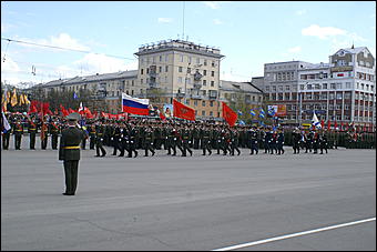 9 мая 2010 г., Барнаул   Празднование 65-летия Великой Победы в Барнауле