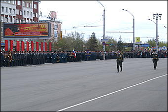 9 мая 2010 г., Барнаул   Празднование 65-летия Великой Победы в Барнауле