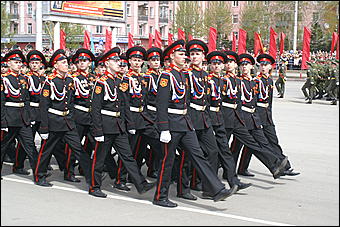 9 мая 2010 г., Барнаул   Празднование 65-летия Великой Победы в Барнауле