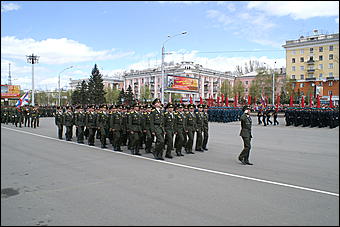 9 мая 2010 г., Барнаул   Празднование 65-летия Великой Победы в Барнауле