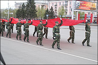 9 мая 2010 г., Барнаул   Празднование 65-летия Великой Победы в Барнауле