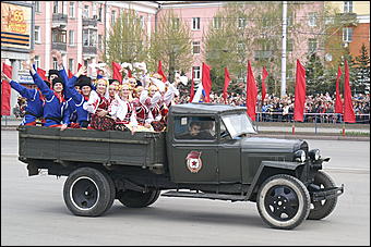 9 мая 2010 г., Барнаул   Празднование 65-летия Великой Победы в Барнауле