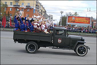 9 мая 2010 г., Барнаул   Празднование 65-летия Великой Победы в Барнауле