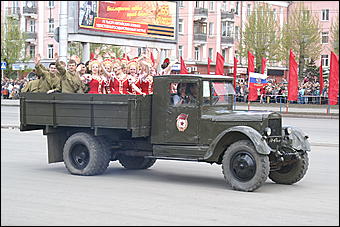 9 мая 2010 г., Барнаул   Празднование 65-летия Великой Победы в Барнауле