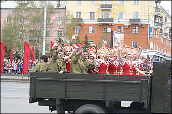 9 мая 2010 г., Барнаул   Празднование 65-летия Великой Победы в Барнауле