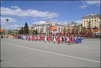 9 мая 2010 г., Барнаул   Празднование 65-летия Великой Победы в Барнауле