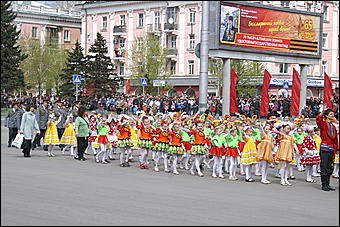 9 мая 2010 г., Барнаул   Празднование 65-летия Великой Победы в Барнауле