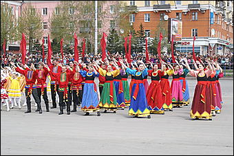 9 мая 2010 г., Барнаул   Празднование 65-летия Великой Победы в Барнауле