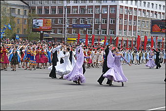 9 мая 2010 г., Барнаул   Празднование 65-летия Великой Победы в Барнауле