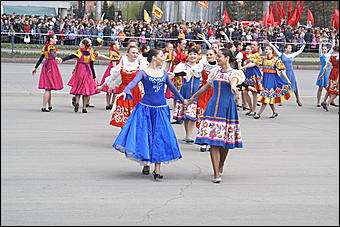 9 мая 2010 г., Барнаул   Празднование 65-летия Великой Победы в Барнауле