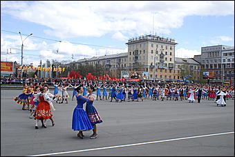 9 мая 2010 г., Барнаул   Празднование 65-летия Великой Победы в Барнауле