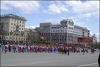 9 мая 2010 г., Барнаул   Празднование 65-летия Великой Победы в Барнауле