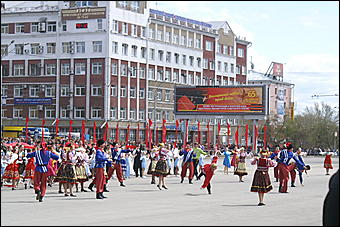 9 мая 2010 г., Барнаул   Празднование 65-летия Великой Победы в Барнауле