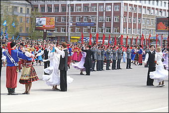 9 мая 2010 г., Барнаул   Празднование 65-летия Великой Победы в Барнауле