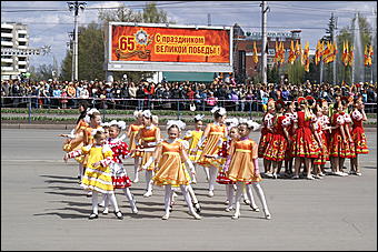 9 мая 2010 г., Барнаул   Празднование 65-летия Великой Победы в Барнауле