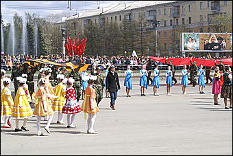 9 мая 2010 г., Барнаул   Празднование 65-летия Великой Победы в Барнауле
