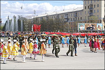 9 мая 2010 г., Барнаул   Празднование 65-летия Великой Победы в Барнауле